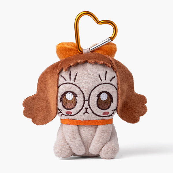 おジャ魔女どれみ】あにまるず カラビナ付ぬいぐるみ はづき犬