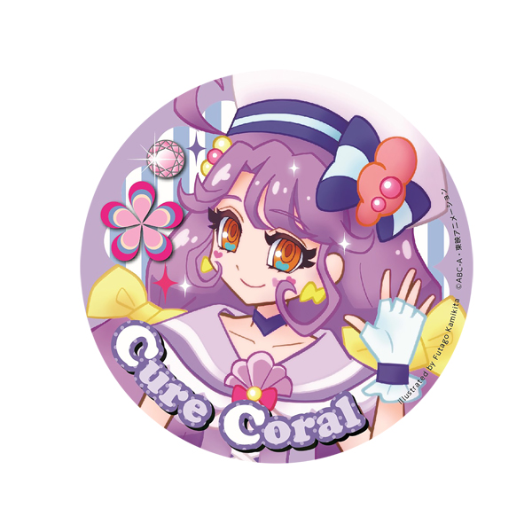 トロピカル～ジュ！プリキュア】上北ふたご 缶バッジコレクション