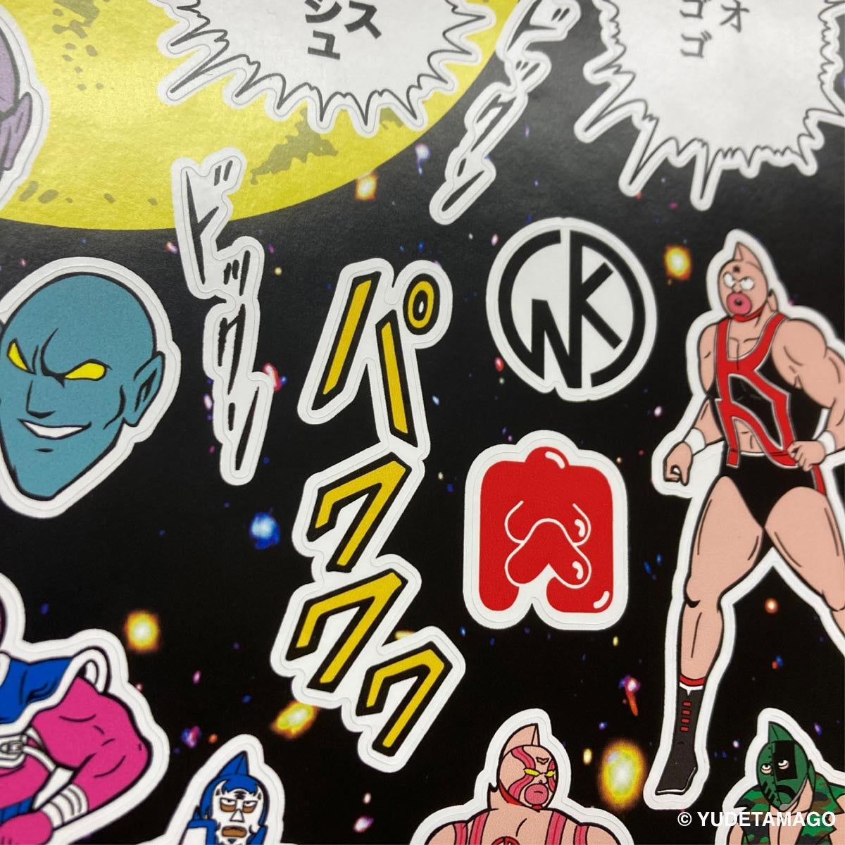 KMC キン肉マン吸着ステッカーシート DP – キン肉マン公式オンライン