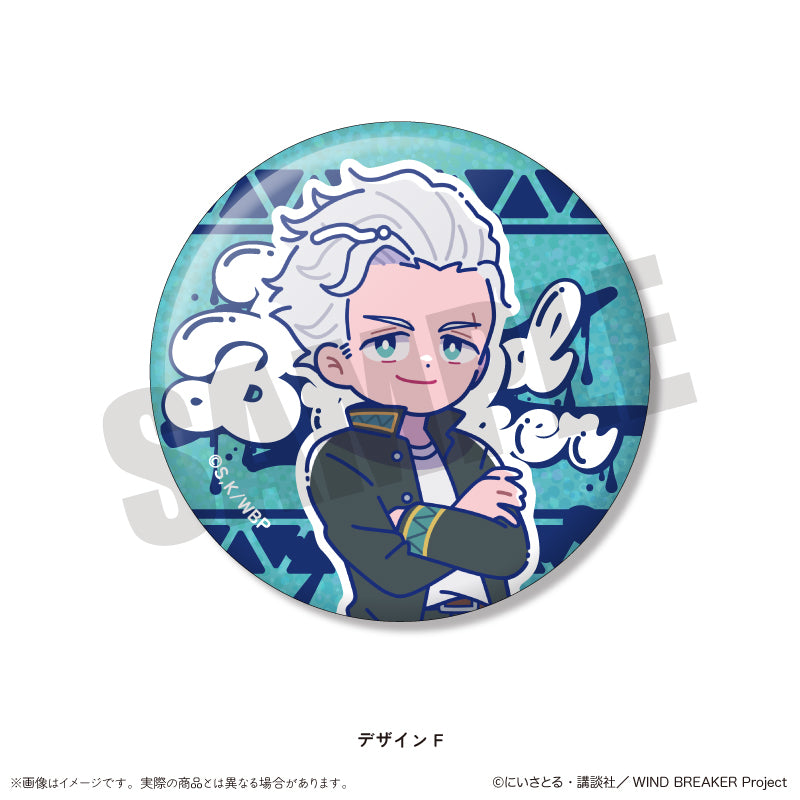 TVアニメ「WIND BREAKER」 にゅ〜とろ ホログラム缶バッジ – MENEGI