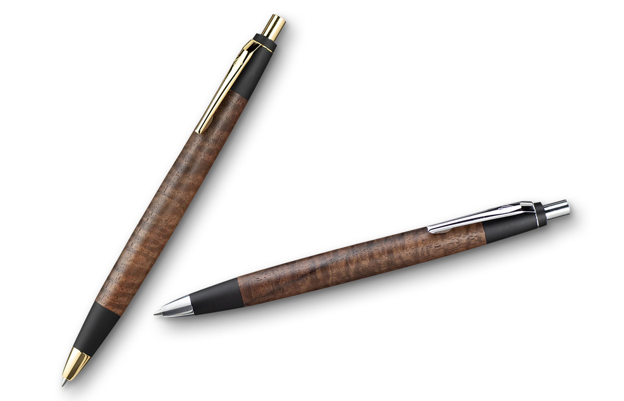 クラロウォルナット杢のボールペン・スリム – 野原工芸オンラインストア