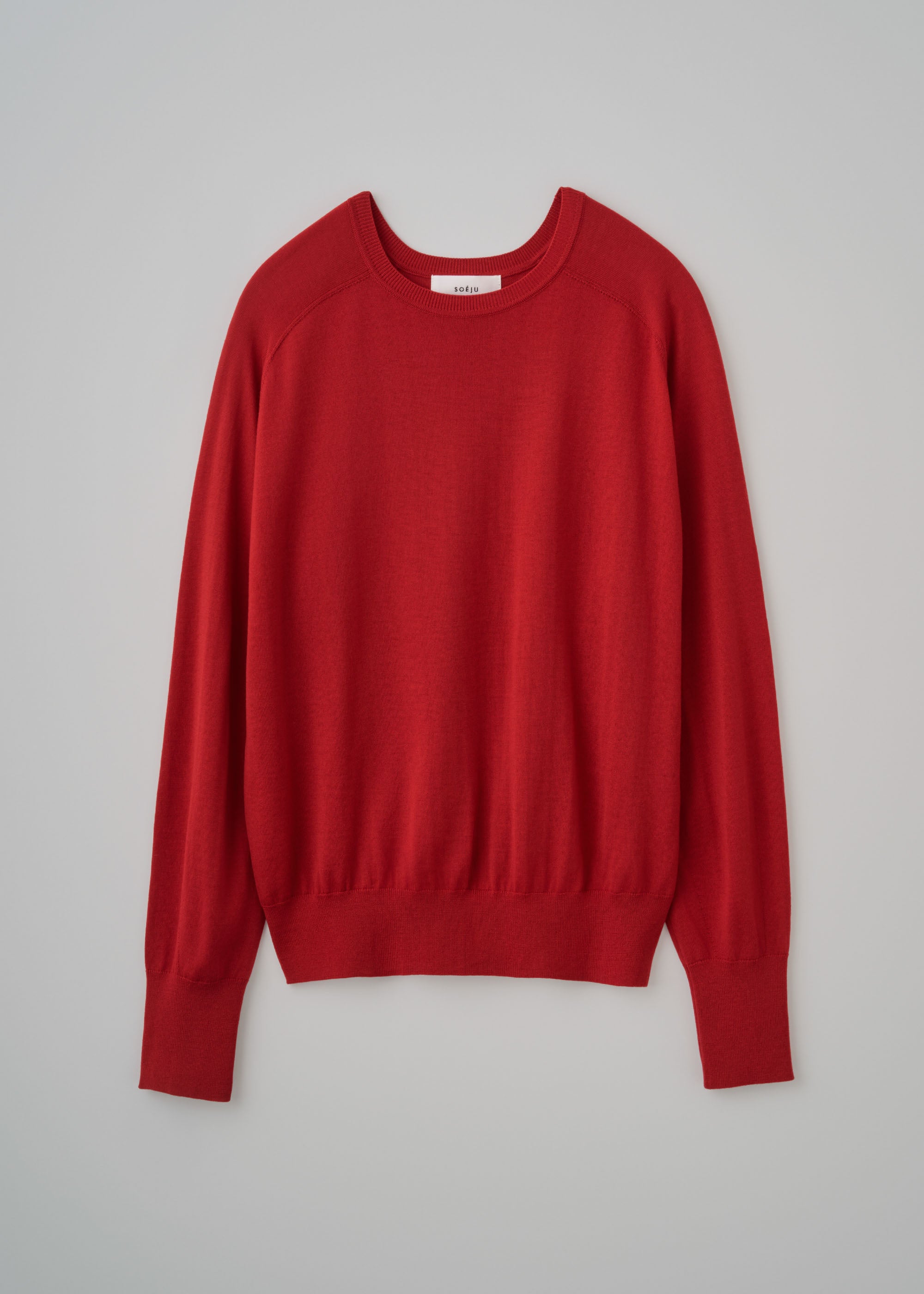 ウールハイゲージドルマンスリーブプルオーバー - SOÉJU online store