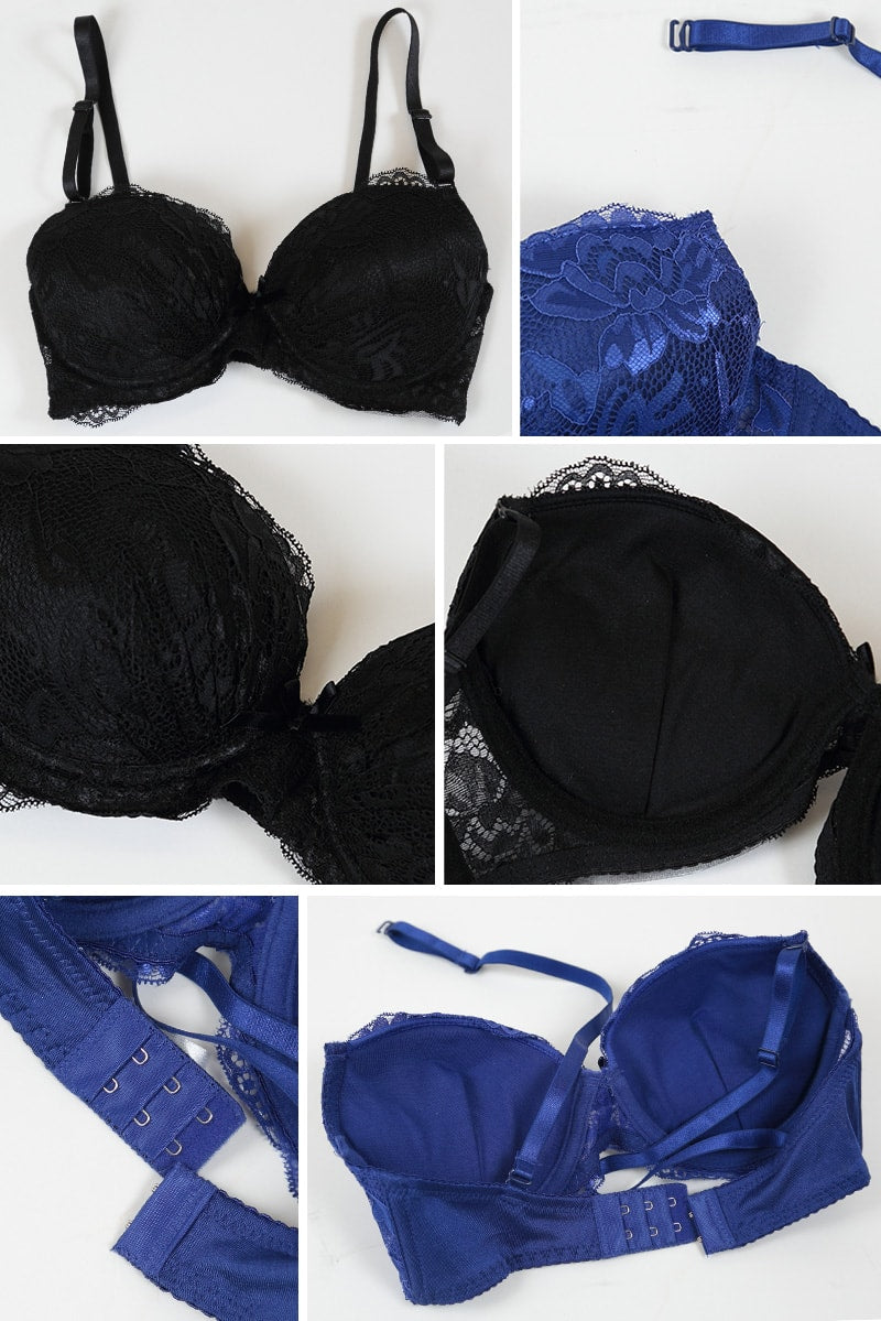 ブラジャー ショーツ セット 脇肉 盛りブラ 谷間 レース A70～D85 下着