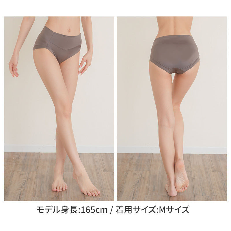 スタンダード ショーツ 美尻 大きいサイズ M L LL 3L 下着 薄着 骨盤