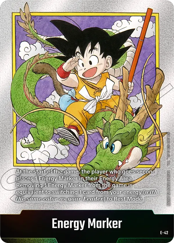 E-42 Energy Marker Dragon Ball Super Card Game Fusion World Card