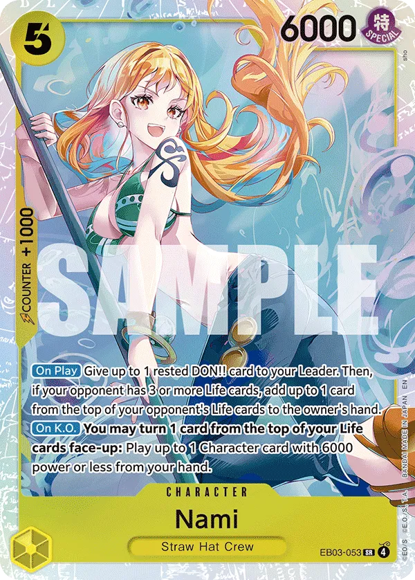OP15-086 Nami One Piece Card Game Card | One Piece Card Game