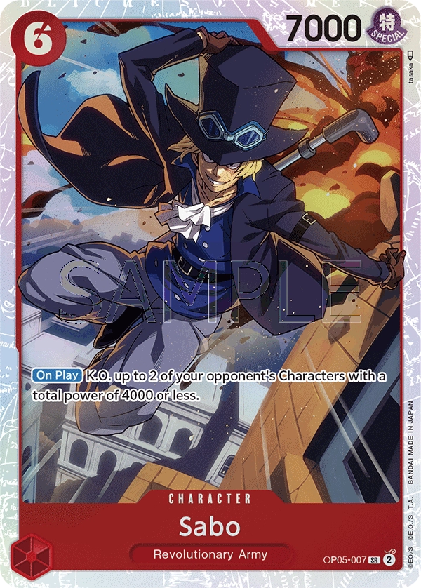 PRB02-014 Sabo One Piece Card Game Card | One Piece Card Game