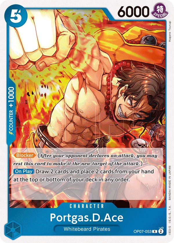 OP07-053 Portgas.D.Ace One Piece Card Game Card | One Piece Card Game