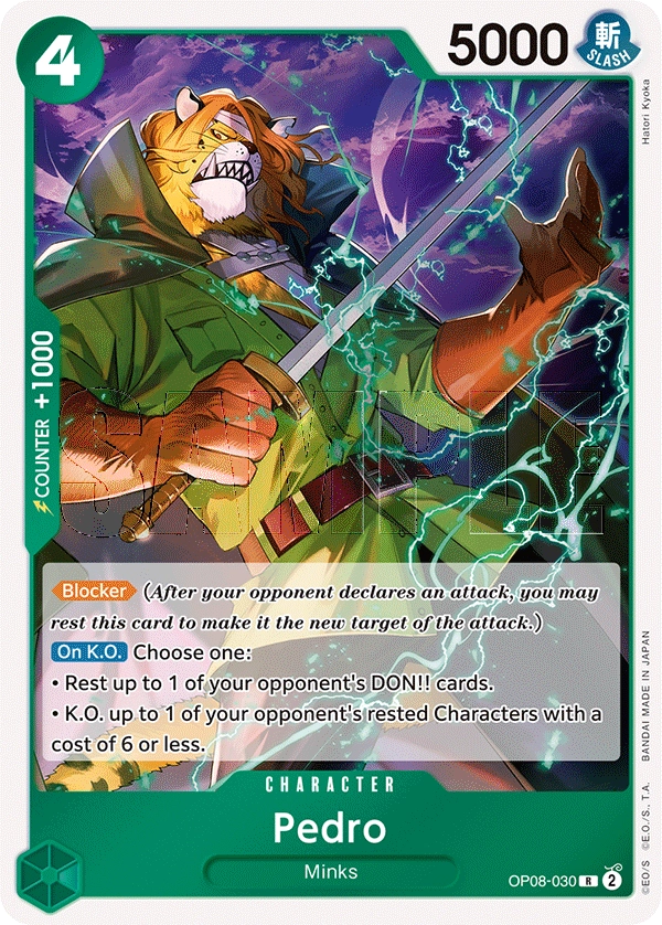 OP08-030 Pedro One Piece Card Game Card | One Piece Card Game