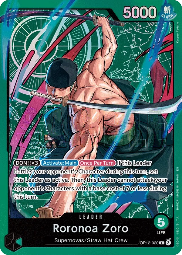 EB04-007 Roronoa Zoro One Piece Card Game Card | One Piece Card Game
