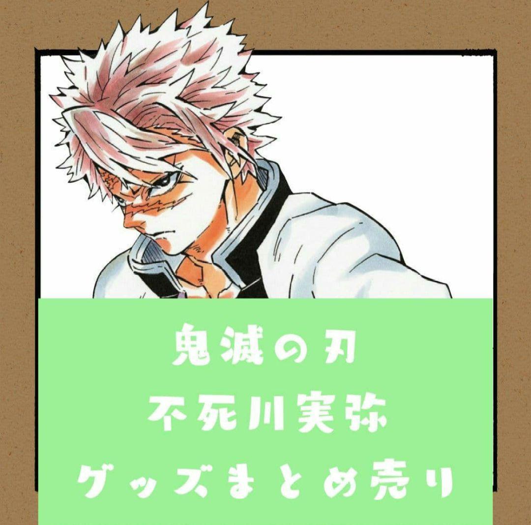 鬼滅の刃 不死川実弥 グッズまとめ売り タペストリー 柱展 格言タオル トレカ