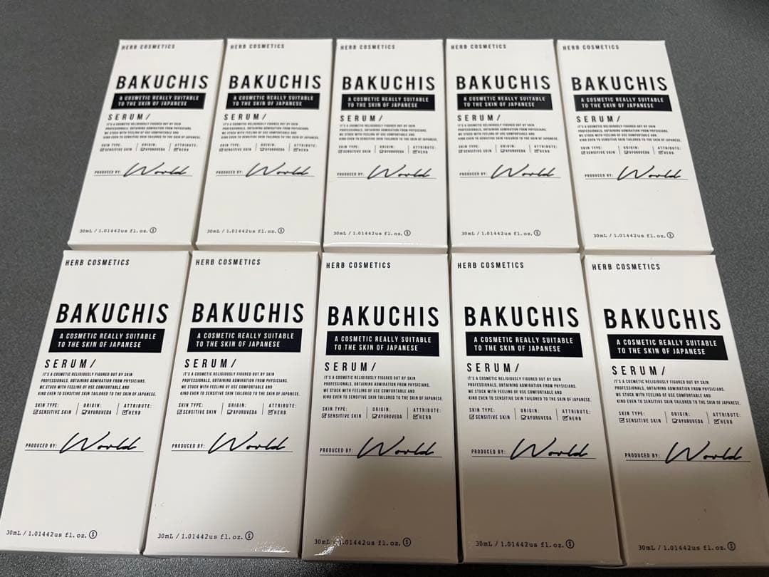 BAKUCHIS SERUM バクチス セラム 10点セット バクチスセラム – BAKUCHIS