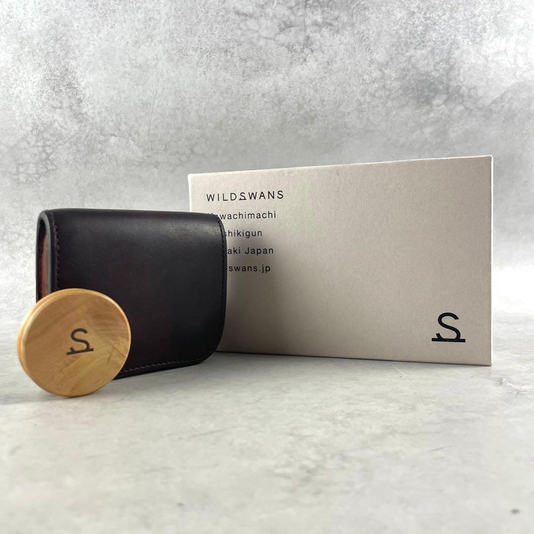 入手困難✨ ワイルドスワンズ ケース 財布 バイカラー ブラウン系 レザー