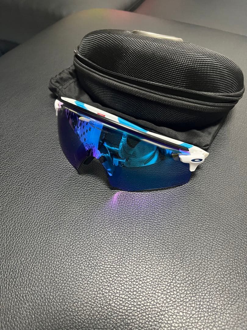 Oakley スポーツサングラス Encoder青色レンズ