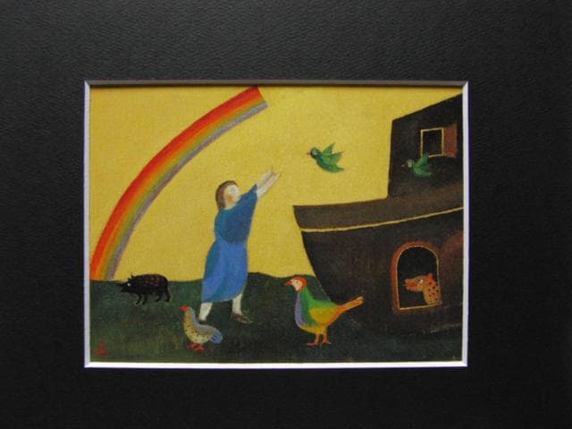 小杉小二郎、【聖書物語】、希少な画集画、新品高級額・額装付 71FApHvunBL.jpg