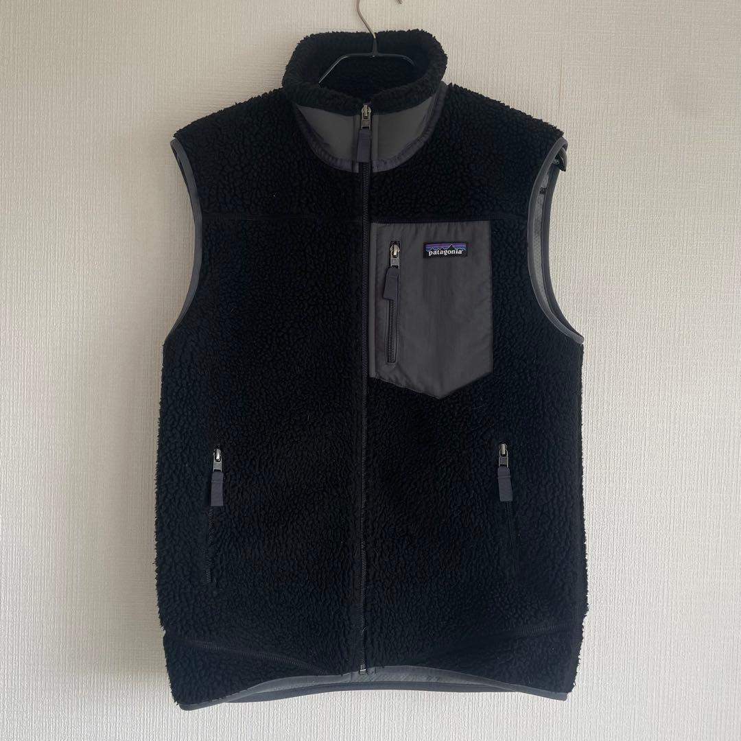 Patagonia パタゴニア　クラシックレトロxベスト　フリース　黒　ブラック
