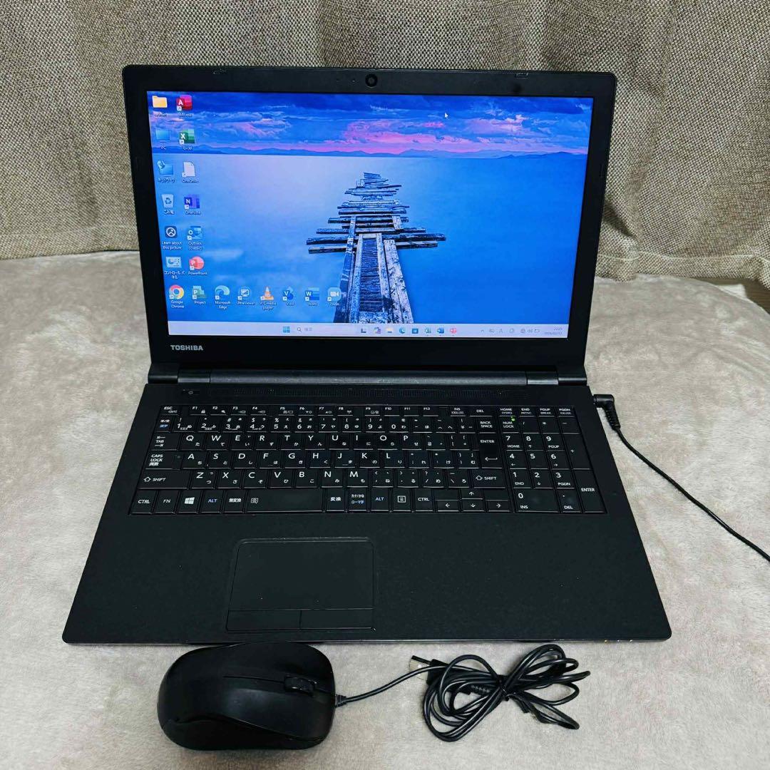 S242 TOSHIBAノートパソコンWEBカメラSSD高速Windows11 - メルカリ