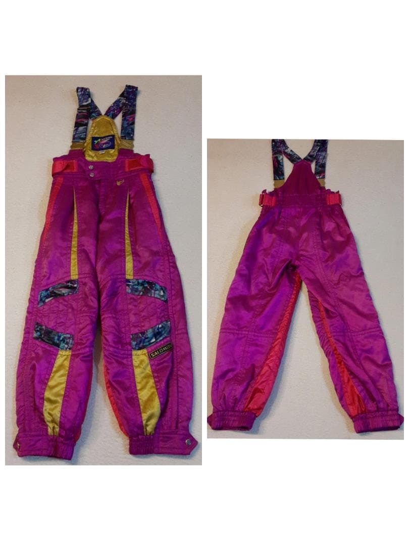 サロモン スキーウェア 上下 セットアップ M ヴィンテージ 90s - メルカリ