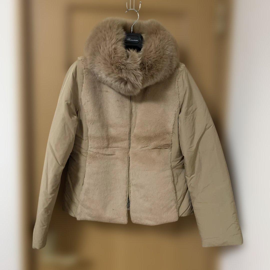 MaxMara studio ダウンJK ベージュ