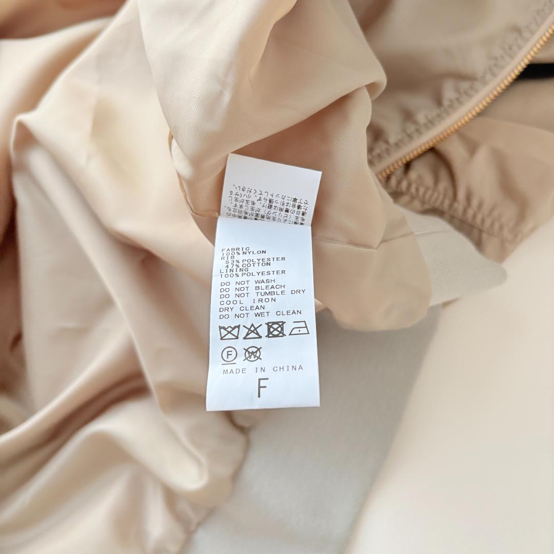 美品✨スピックアンドスパン　ミリタリーブルゾン　MA -1 ジャンパー