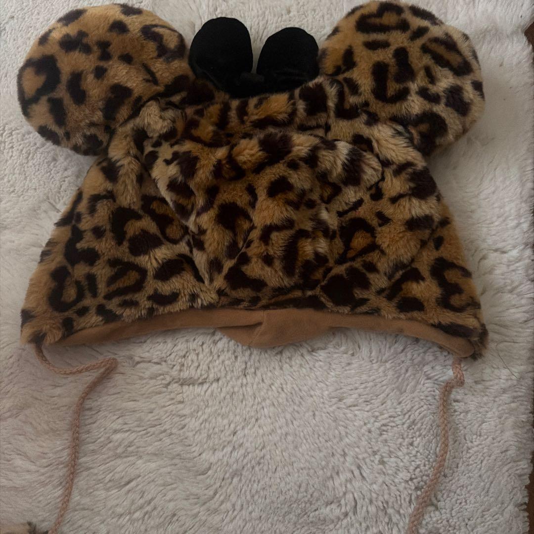 ヒョウ柄 ミッキーマウス 帽子 - メルカリ