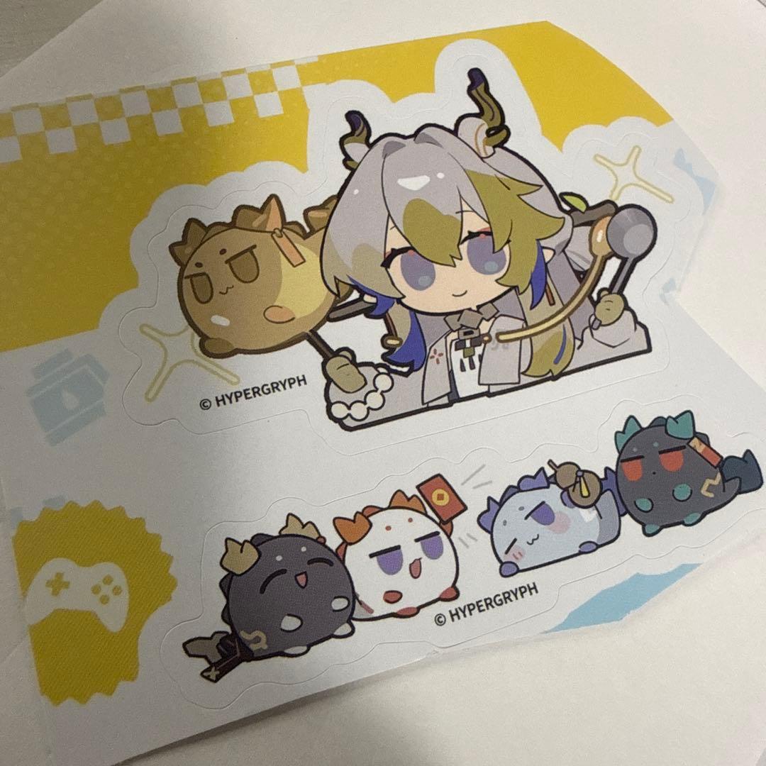 アークナイツ シール ステッカー 2024新年限定 シュウ 龍泡泡 - メルカリ