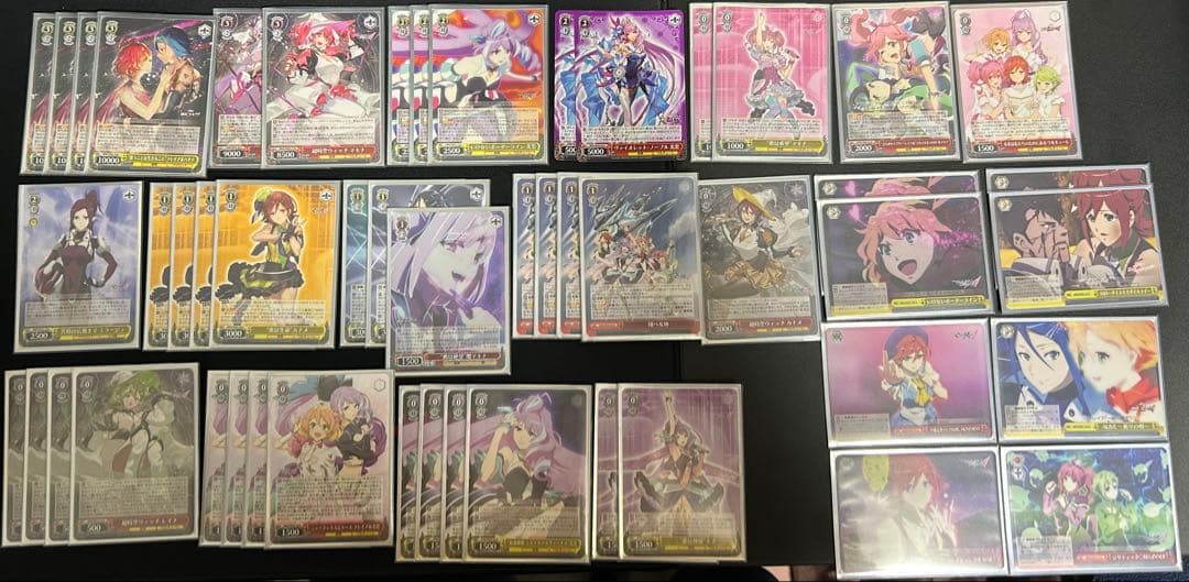 【ヴァイスシュヴァルツ】マクロスΔ 5枝2扉1電源デッキ