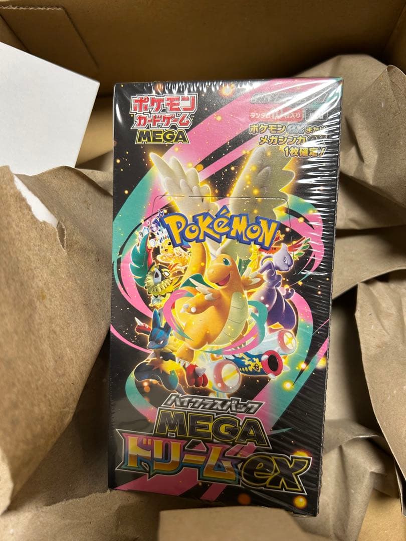 ポケモンカードゲーム MEGA ドリームEX ポケセン産 シュリンク付き
