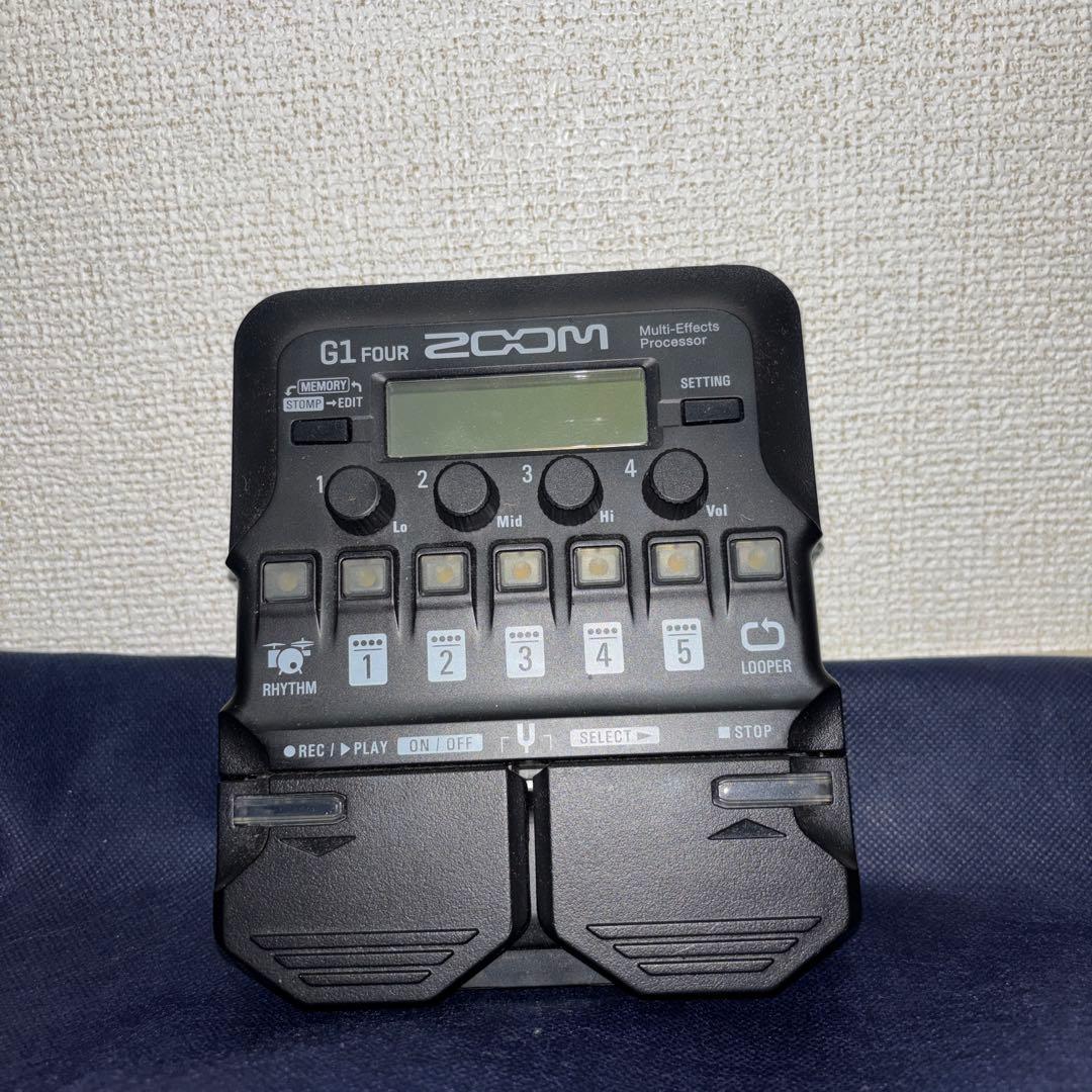 【マルチエフェクター】ZOOM G1 Four