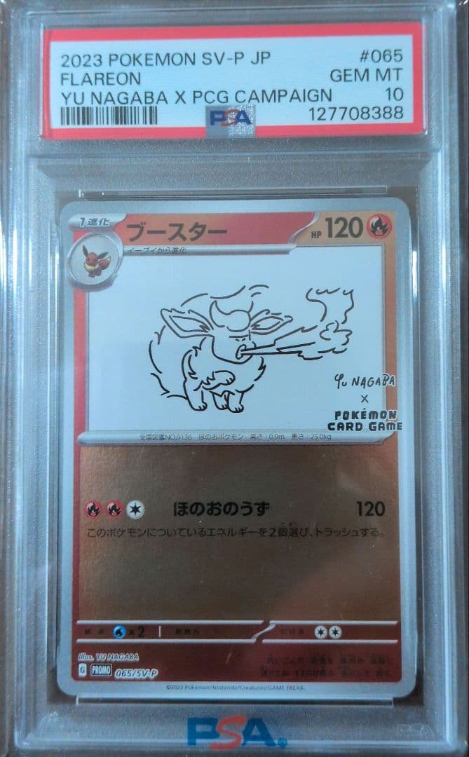 ブースターPSA 10
