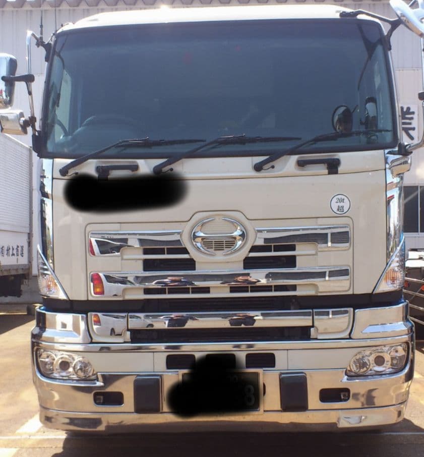 金華山モンブランローズ.日野プロフィア.ラウンドカーテン - メルカリ