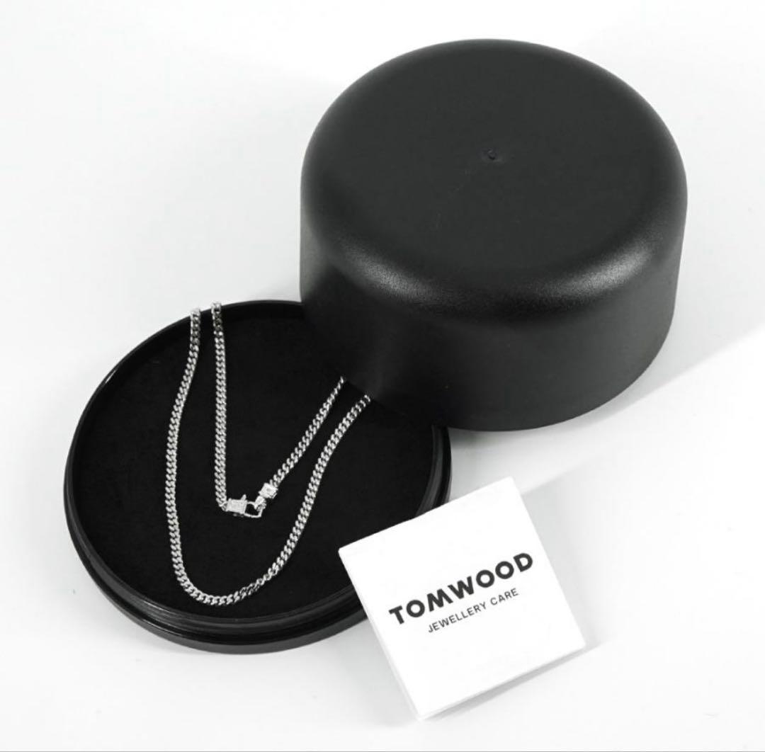 TOMWOOD トムウッド ネックレス シルバー Curb Chain M TOM WOOD（トムウッド） ネックレス Curb Chain M 20.5inch カーブ