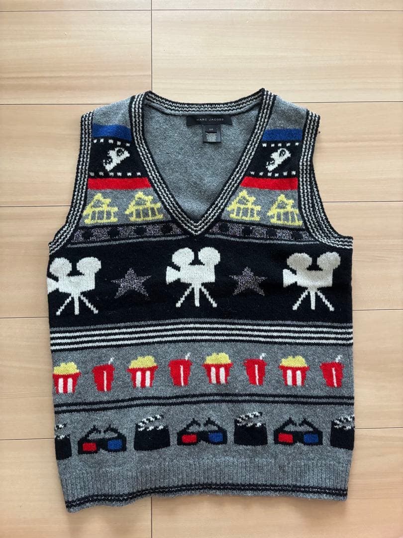 【MARC JACOBS】ニットベストSサイズ