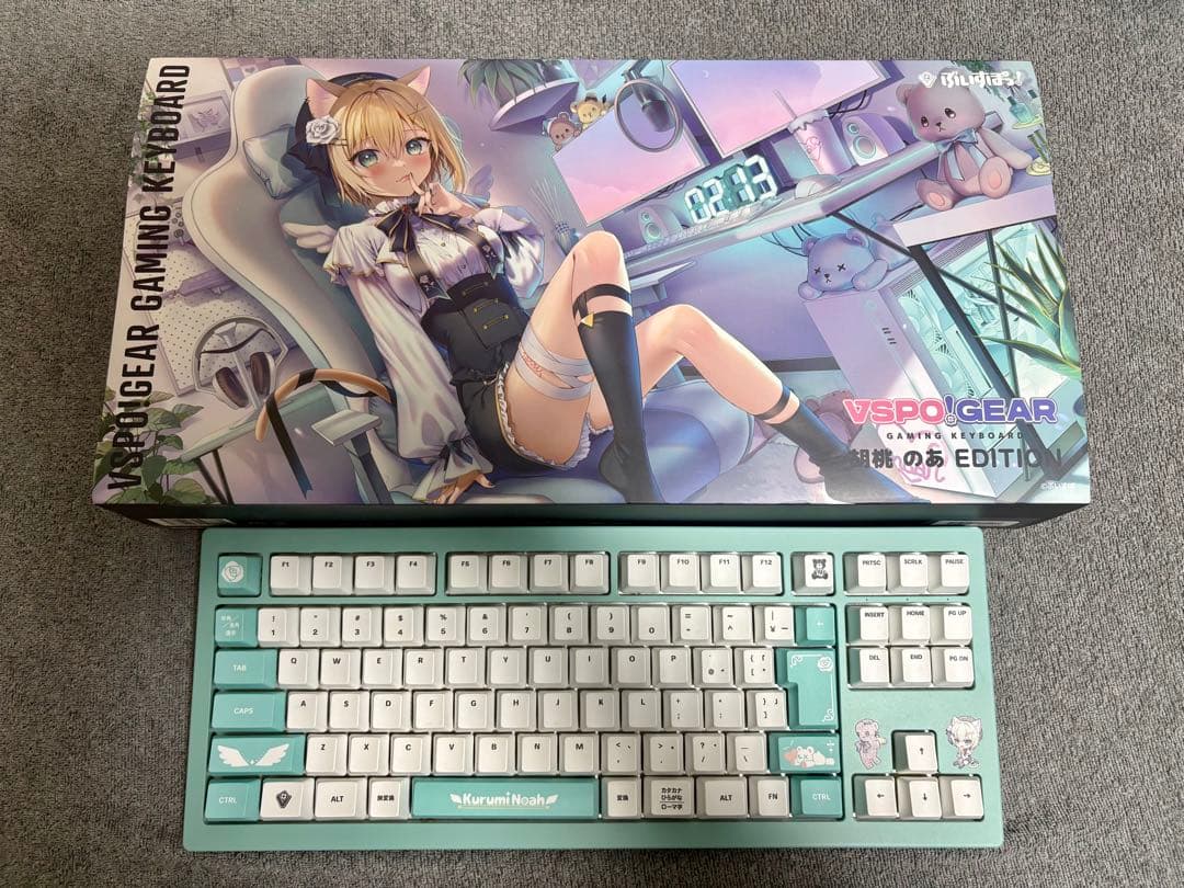 ぶいすぽ VSPO！GEAR ゲーミングキーボード 胡桃のあ EDITIO VSPO! GEAR ゲーミングキーボード