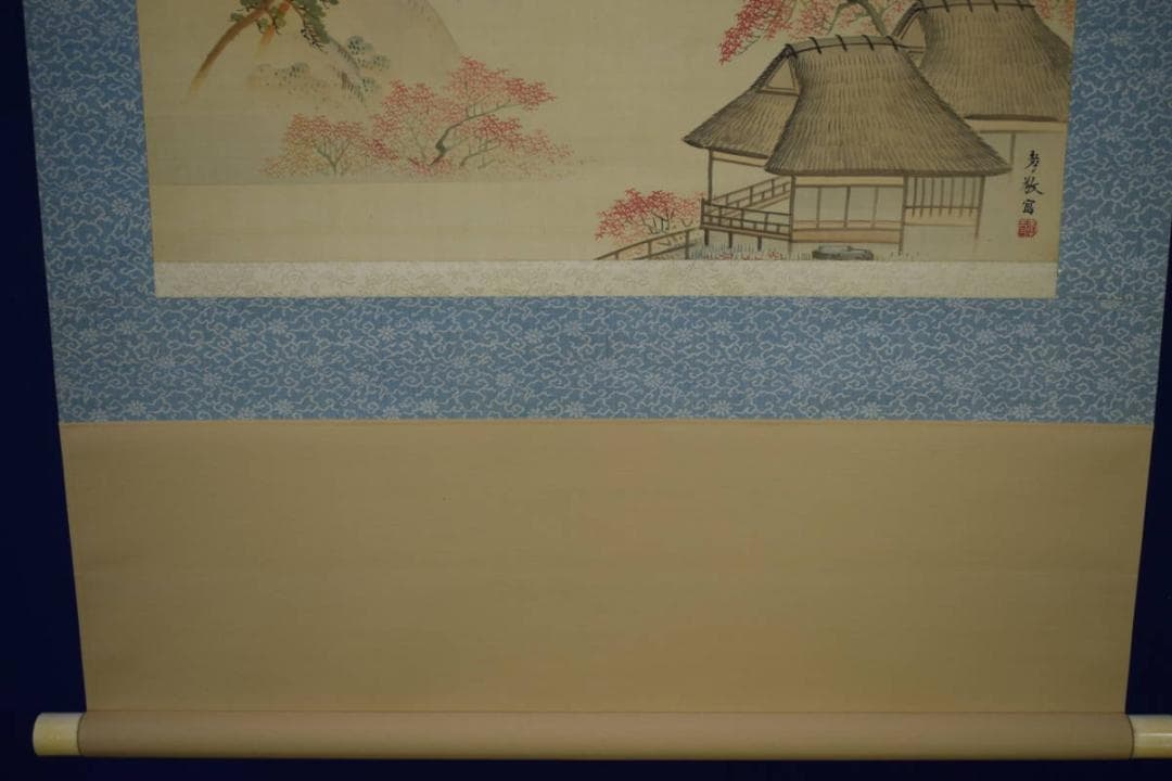 真作/孝敬/吉村孝敬/円山応挙の弟子/布袋屋掛軸HH-497 - メルカリ