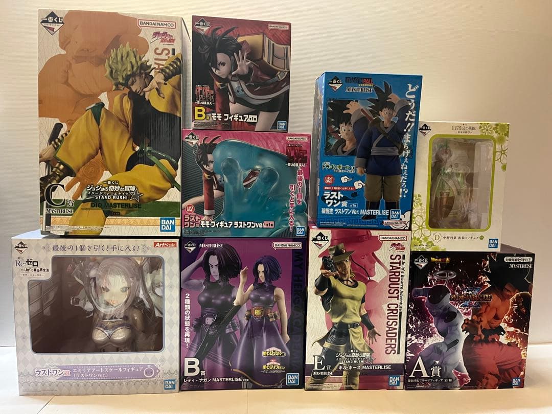 OneMall provides Mercari products: 未開封9点 一番くじ フィギュア