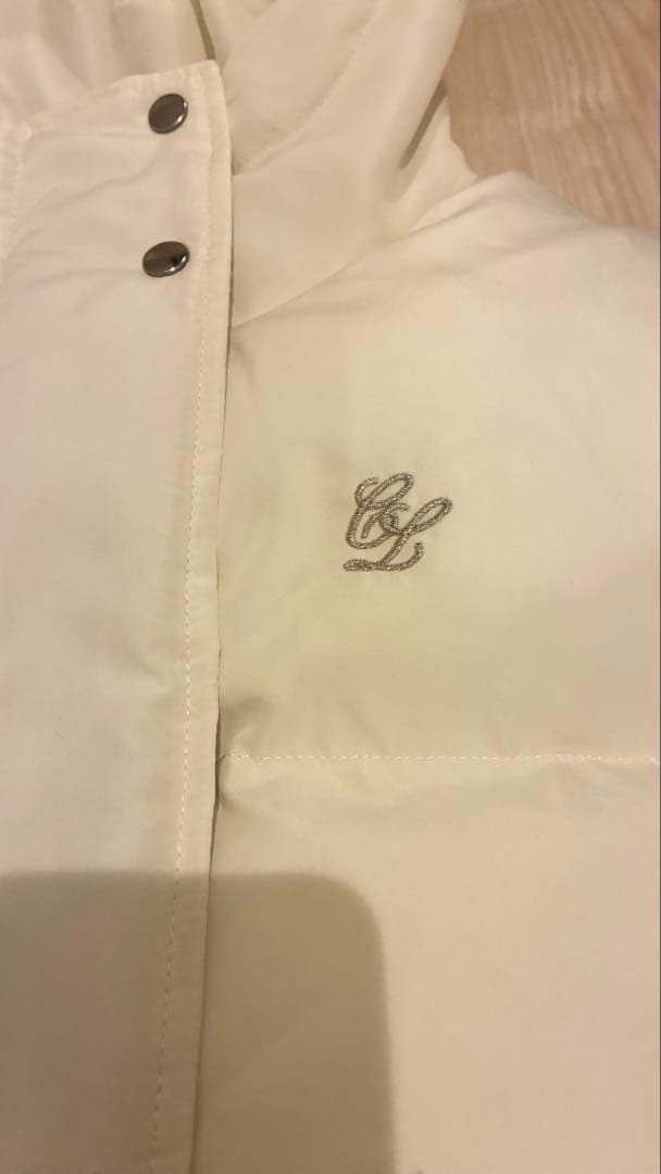 CALNAMUR パフショートバックリボンブルゾン ホワイト完売色 - メルカリ