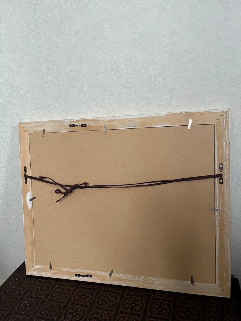 額入り版画 58×46 ジニー・キム 65枚限定 ED、サイン、証明書有 ピンク