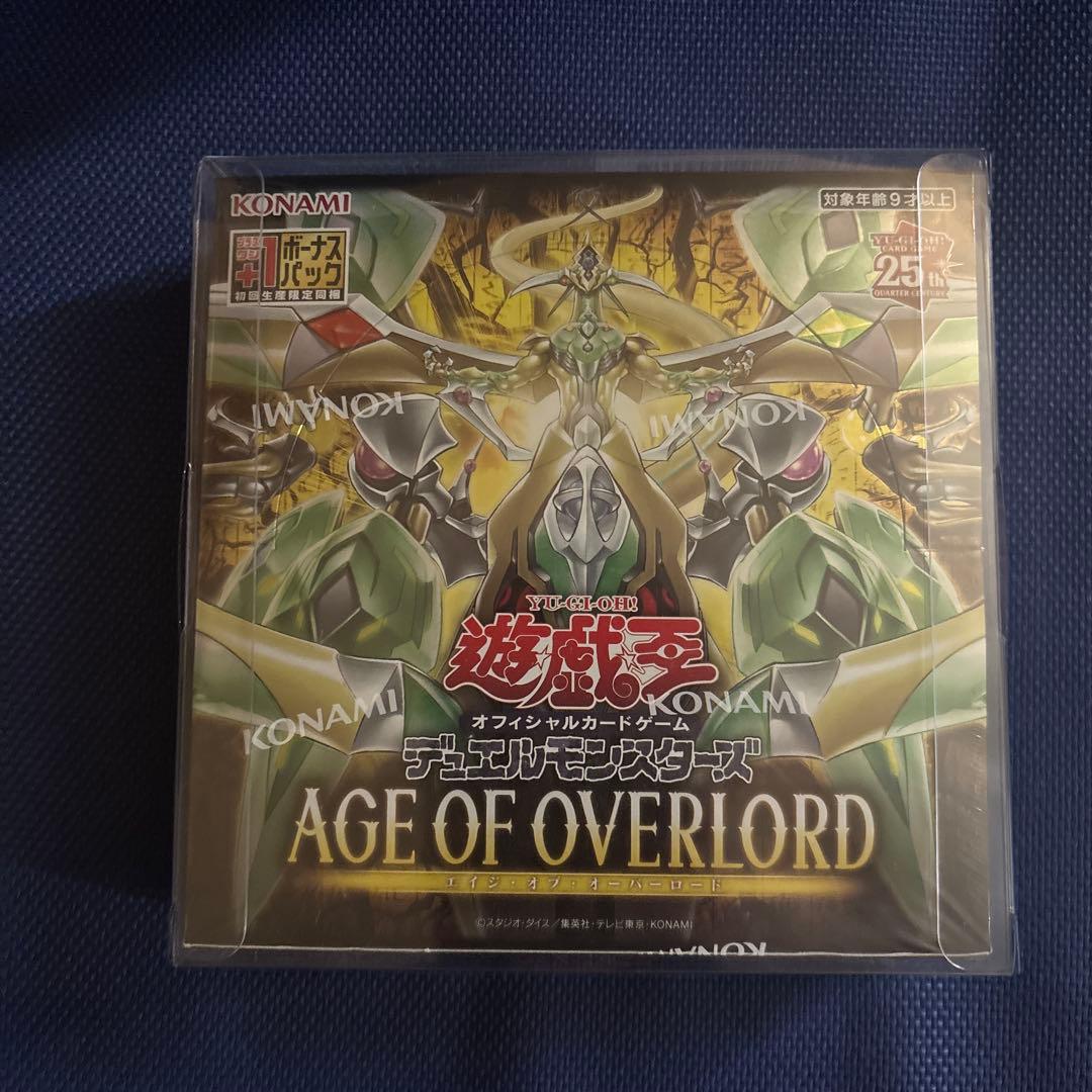 遊戯王OCG AGE OF OVERLORD 1box シュリンク付き