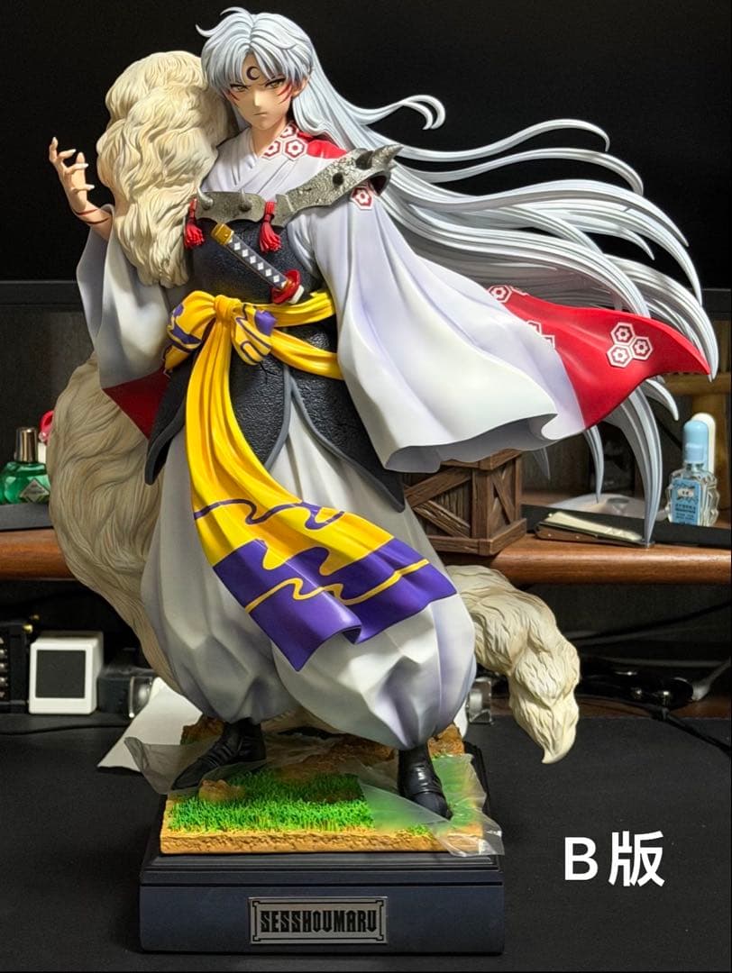 犬夜叉 殺生丸 ガレージキット ガレキ スタチュー①① 犬夜叉 子供殺生丸 フィギュア スタチュー ガレージキット フィギュア