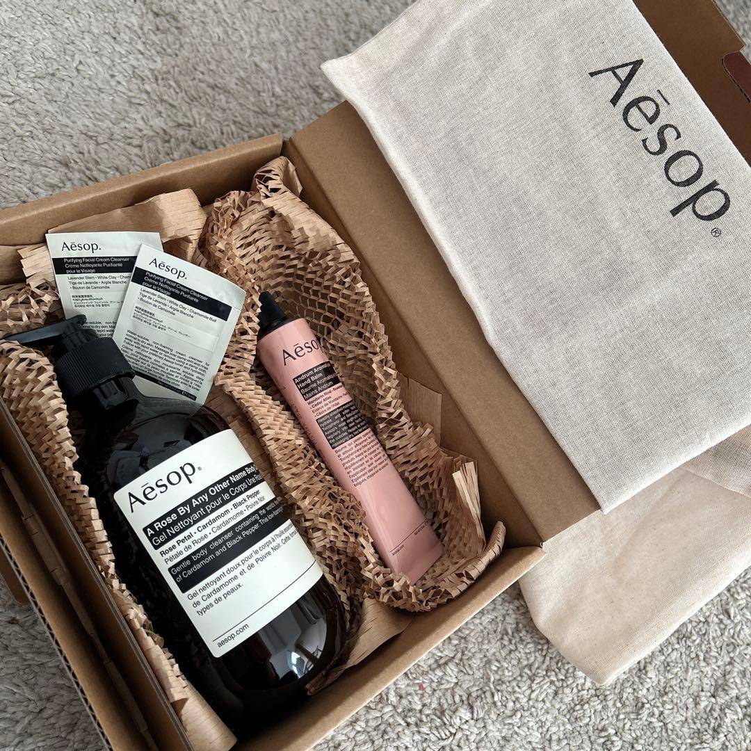 イソップダマスカンローズボディクレンザー✴︎アンドラムアロマティックハンドバーム