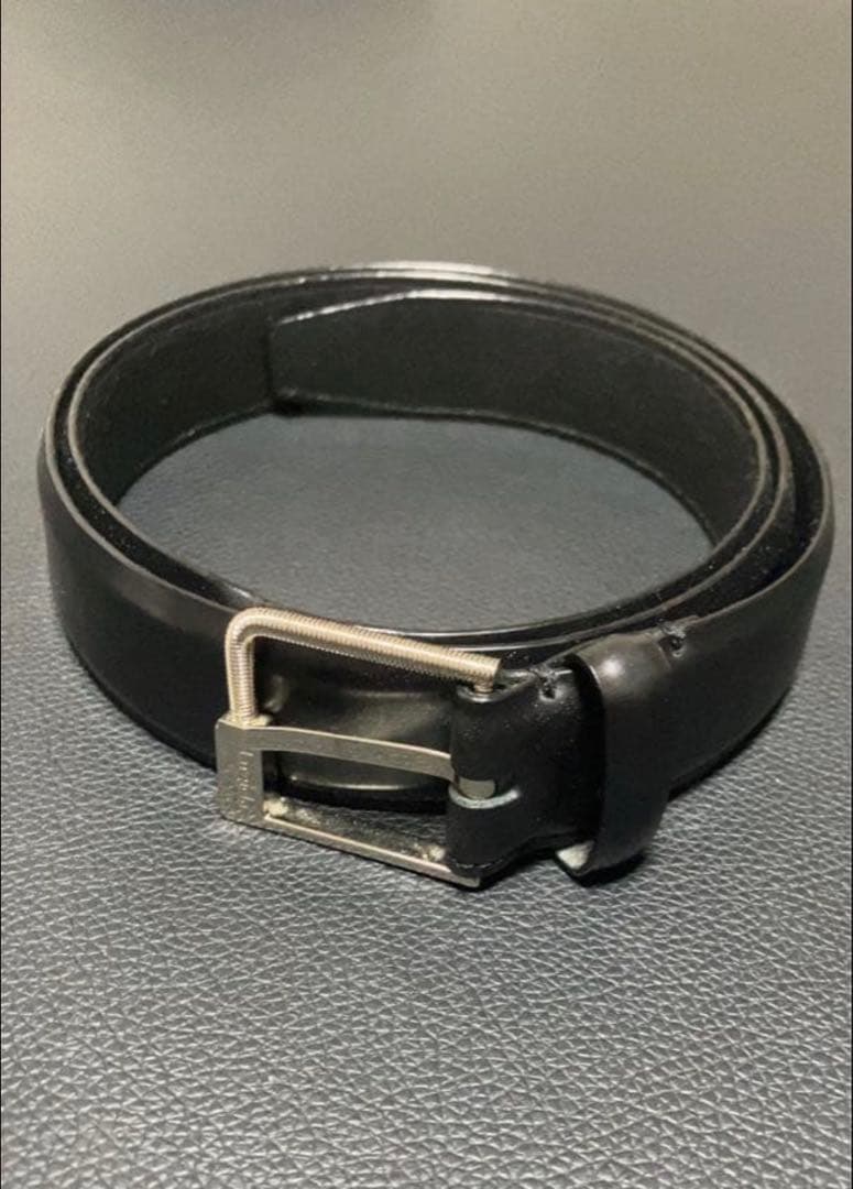 Maison Margiela ブラックベルト サイズ85