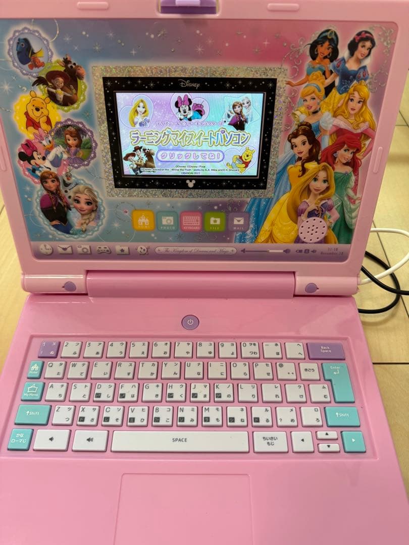 値下げしました！Disney ラーニングマイスイートパソコン
