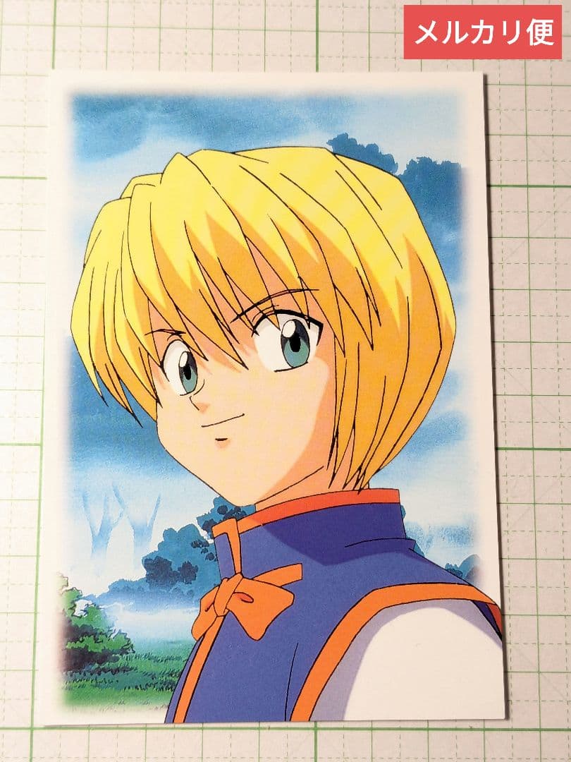 ハンターハンター 旧アニメ ブロマイド カード クラピカ ① - メルカリ