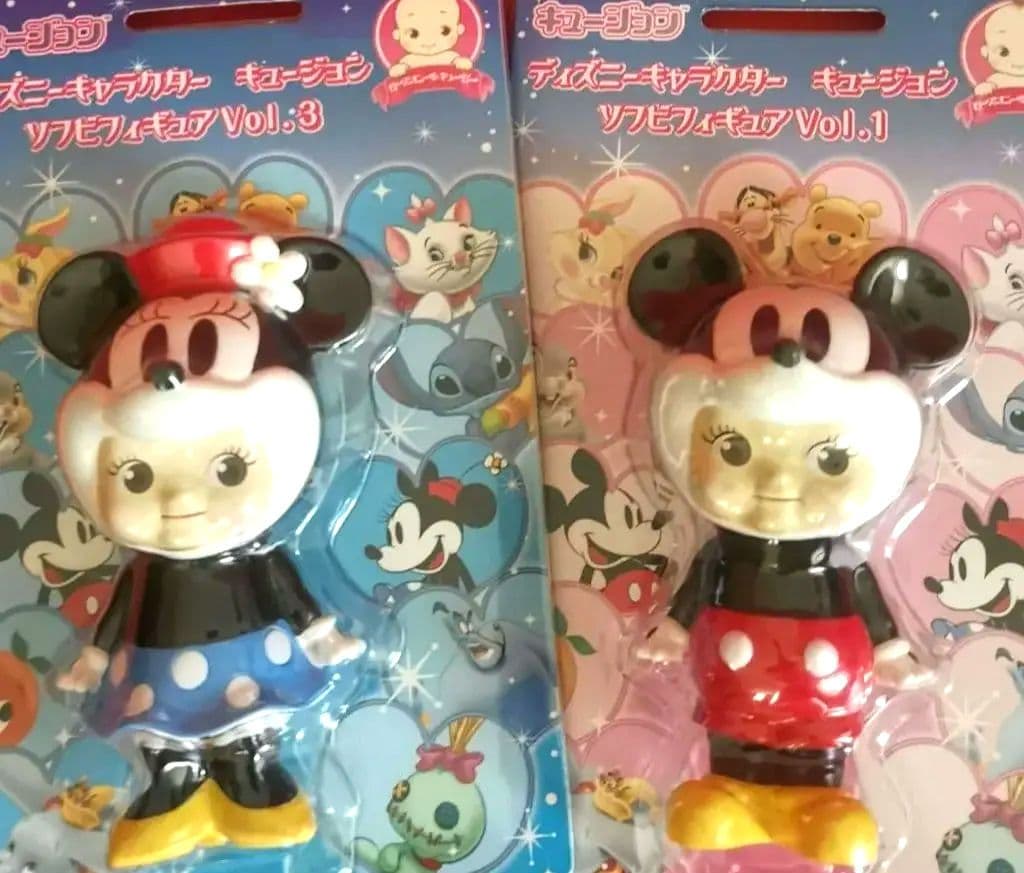 激レアミッキー&ミニーフィギュアキュージョン 非売品 未開封品