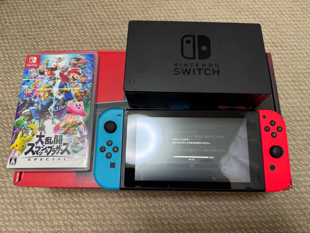 Nintendo switch(スイッチ本体) + 大乱闘スマッシュブラザーズ