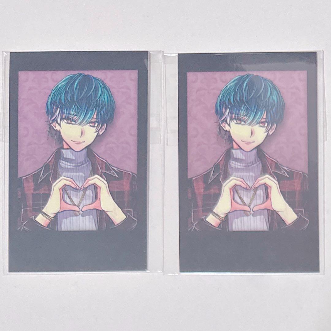 あくねこ 悪魔執事と黒い猫 ハウレス チェキ バレンタインチェキ風