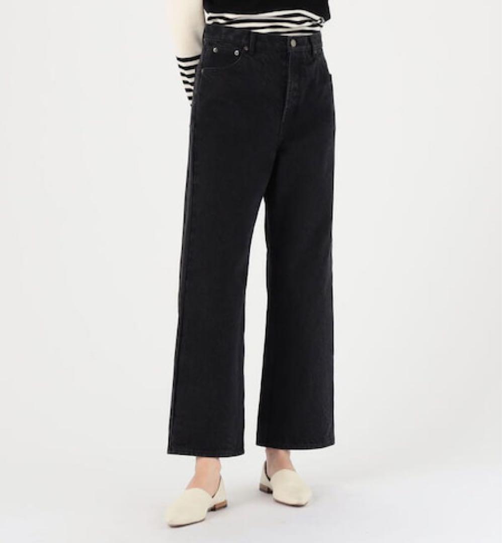 新品☆ セミワイド デニムパンツ ブラック DESPRES ¥26400 - メルカリ