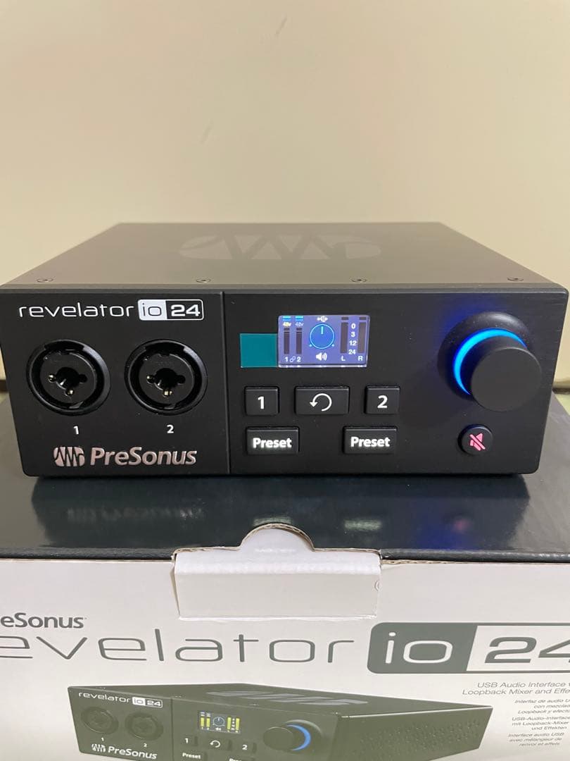 【廃盤】PreSonus revelator io 24 USBオーディオ 配信