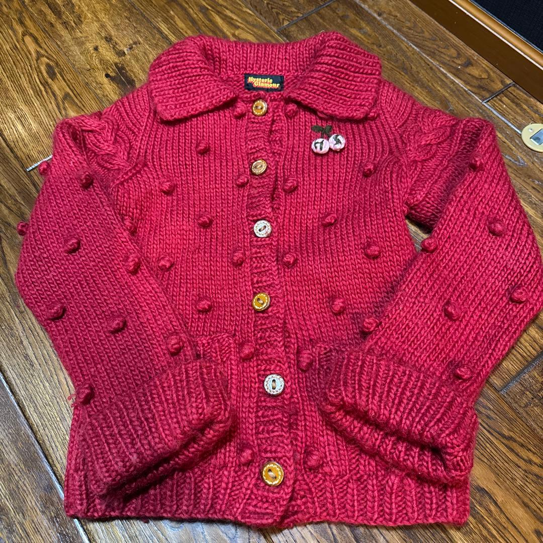 Hysteric Glamourニットカーディガン 中古・古着通販】Hysteric Glamour (ヒステリックグラマー) カウチン